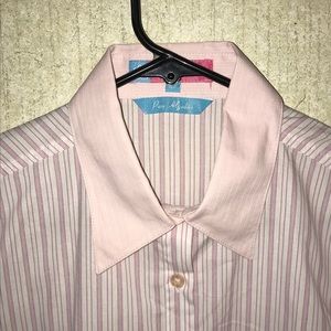 Striped Pink Social Shirt